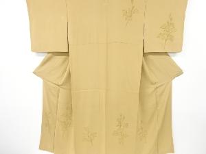 花模様一つ紋訪問着